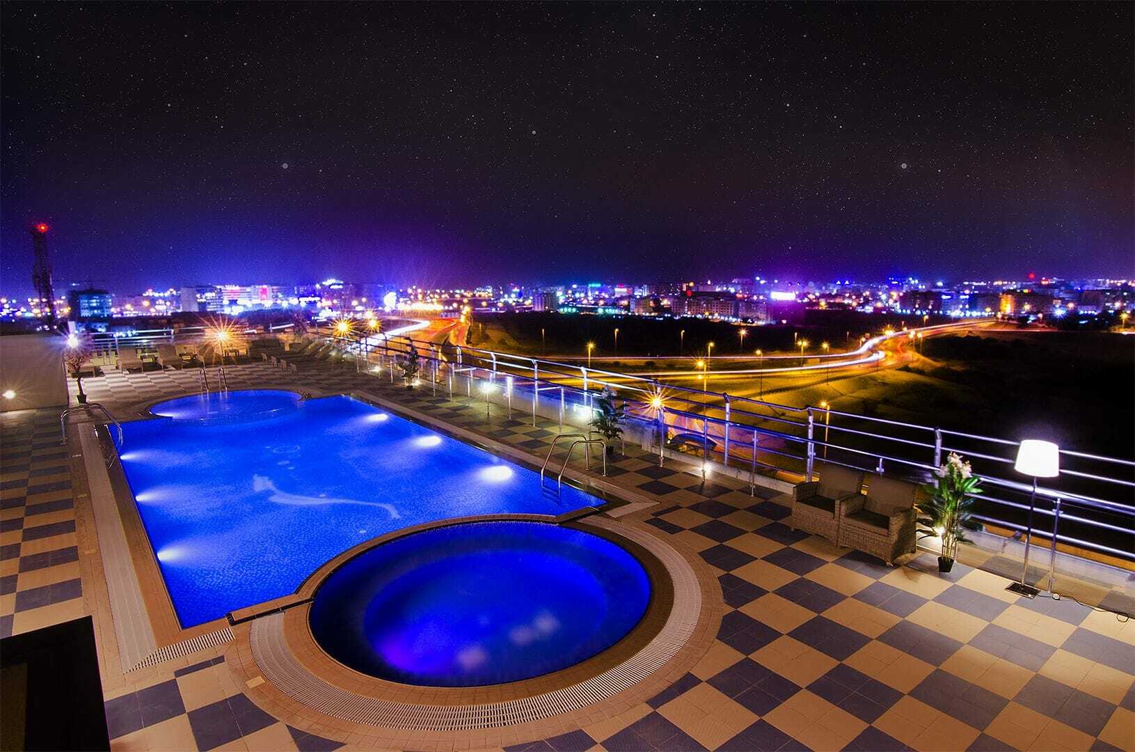 Al Murooj Grand Hotel Masqat Buitenkant foto